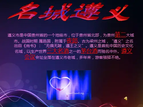 遵义介绍