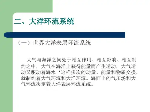 大洋环流系统
