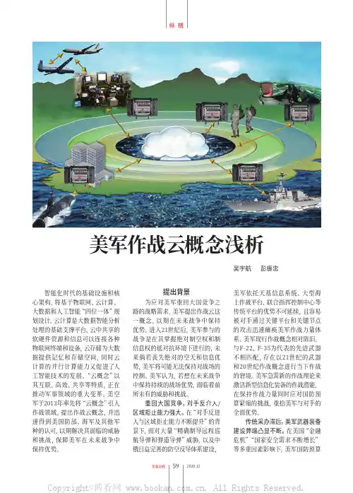 美军作战云概念浅析