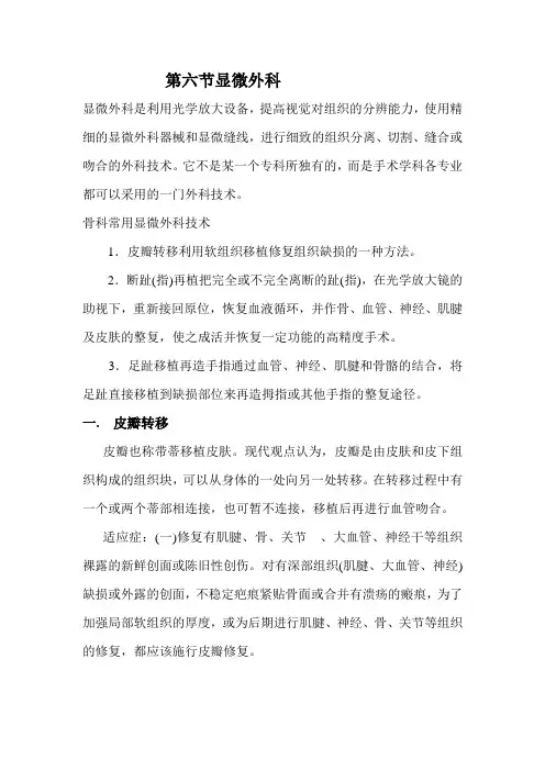 显微外科