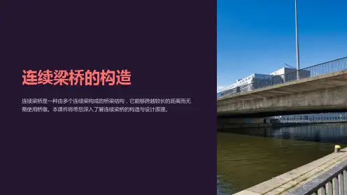 《连续梁桥的构造》课件