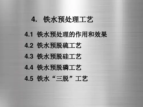 (铁水预处理)炼钢工艺学