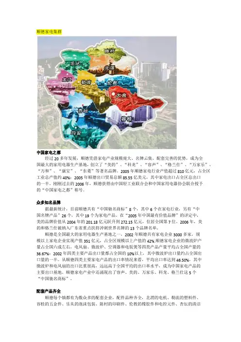 中国三大家电集群