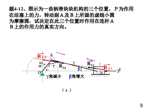 中南大学 机械原理 习题 (3)