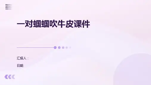 一对蝈蝈吹牛皮课件