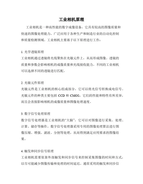 工业相机原理