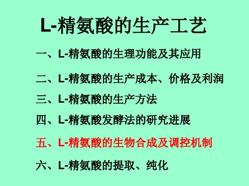 L精氨酸简介解读