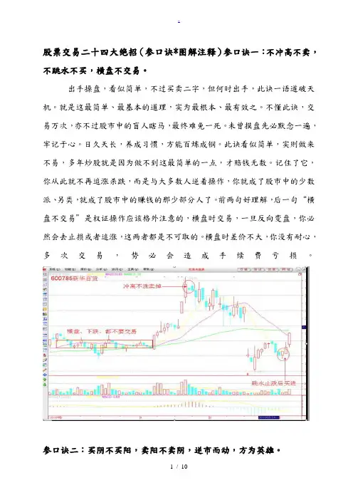 股票交易二十四大绝招