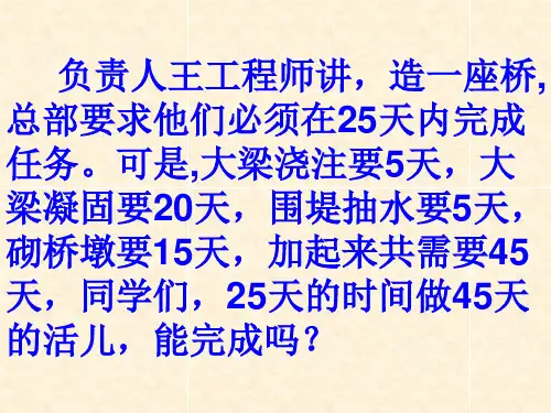 统筹方法华罗庚PPT课件