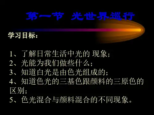 物理：3.1《光世界巡行》课件2(沪粤版八年级上)