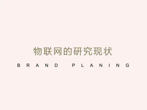 物联网的国内外研究和发展现状