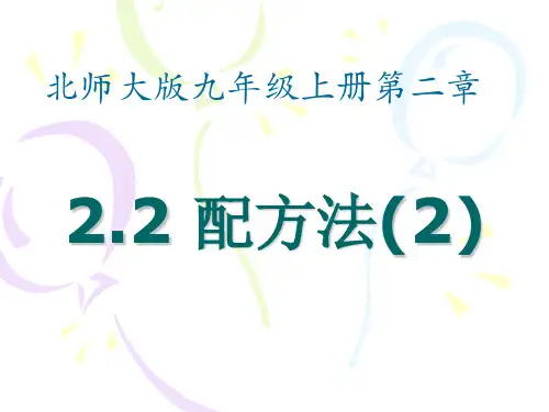 2.2配方法(2)