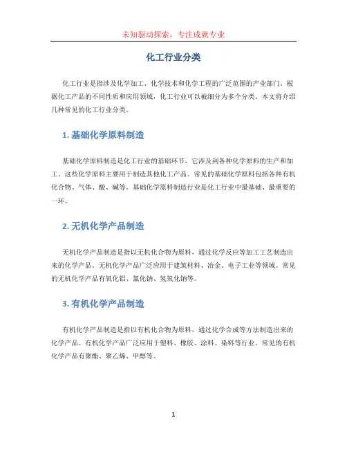 化工行业分类 (4)