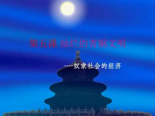 第5课 灿烂的青铜文明课件.ppt