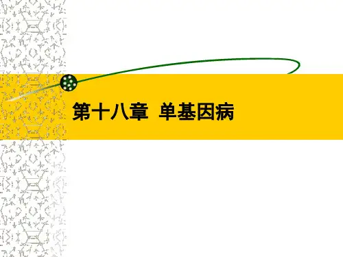 《单基因病》ppt课件 PPT资料共142页