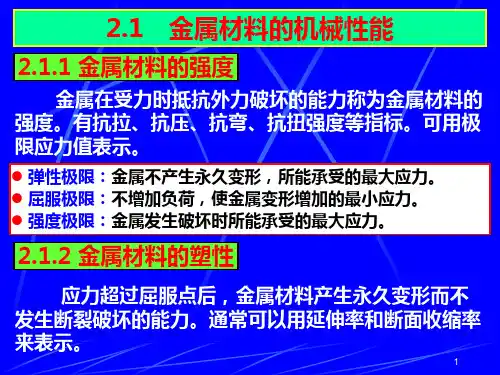 金属材料的高温特性PPT课件