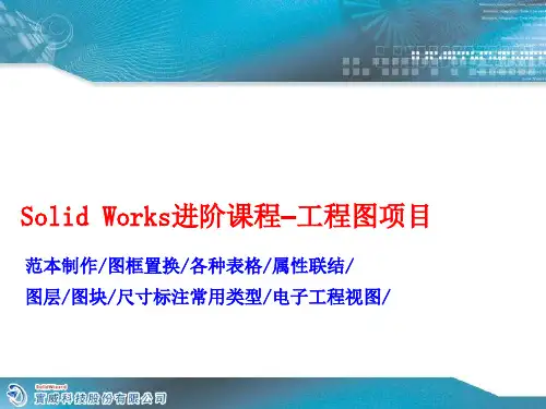 Solidworks工程图精品文档60页