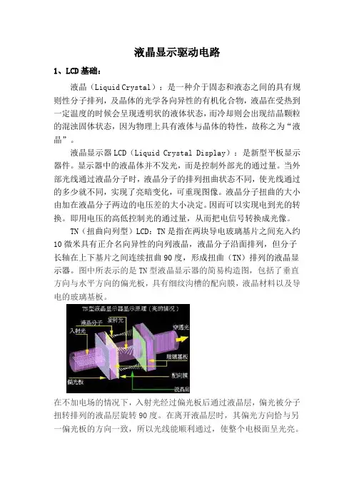 LCD驱动电路说明