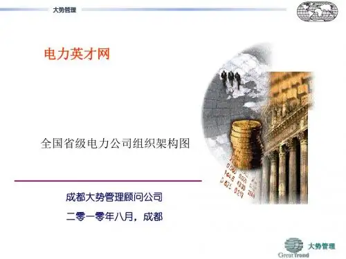 2019年最新-全国省级电力公司组织架构图-精选文档