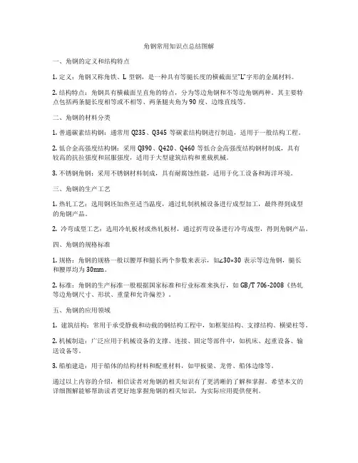角钢常用知识点总结图解