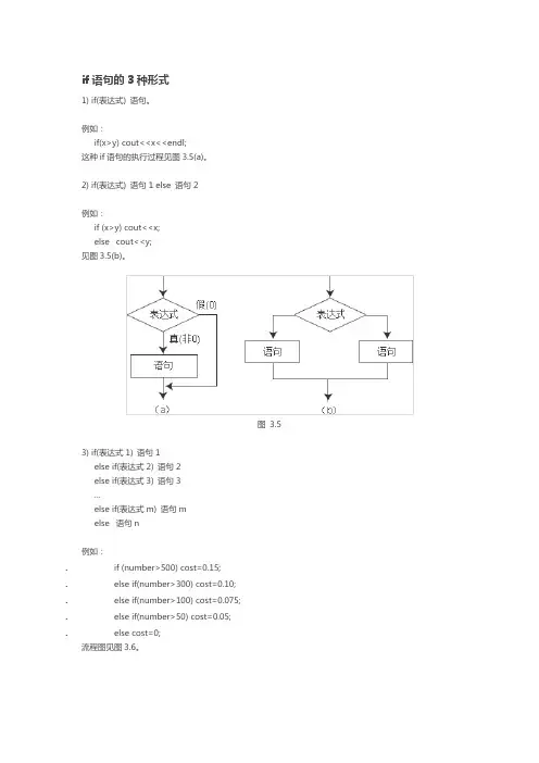 3.8C++ if else语句及其嵌套(选择结构)