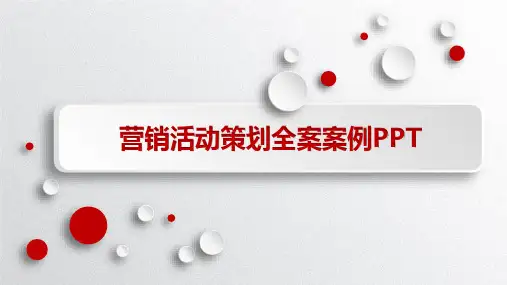 营销活动策划全案案例PPT