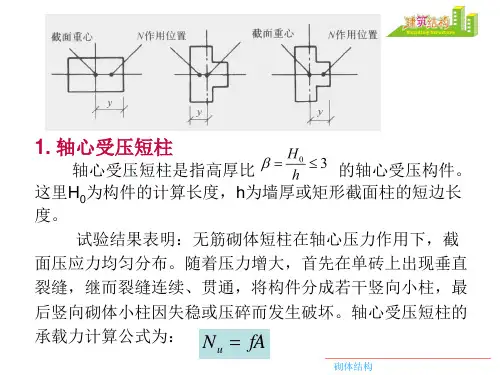 砌体结构3章