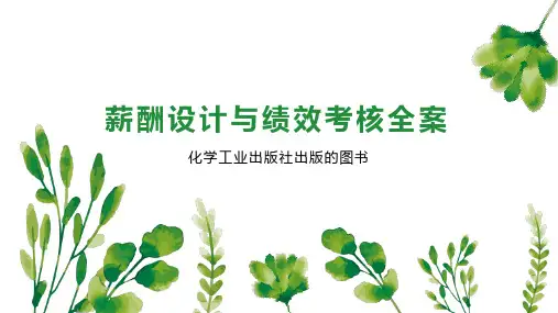 薪酬设计与绩效考核全案