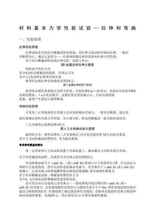 材料力学性能测试实验报告