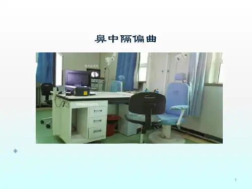 鼻中隔偏曲ppt课件