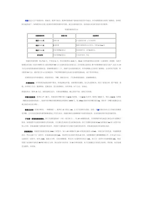 妊娠母猪怀孕检查