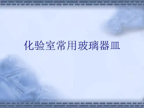 化学实验常见玻璃仪器使用-2022年学习资料