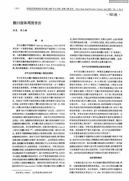 髋臼假体周围骨折
