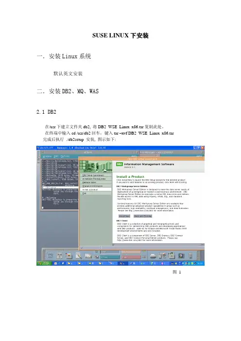 suselinux下安装