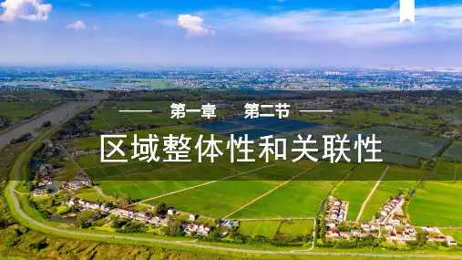 区域整体性和关联性-高中地理课件