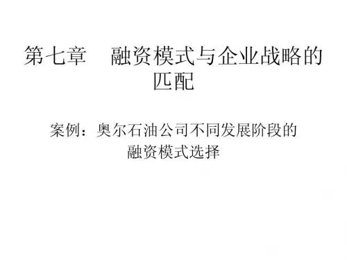 高级财务管理  第七章