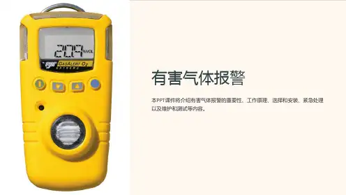 《有害气体报警》课件