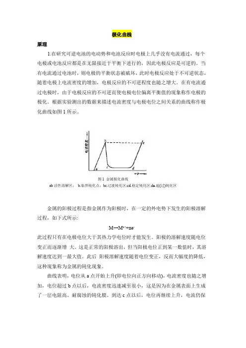 极化曲线1.