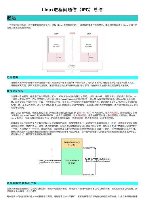 Linux进程间通信（IPC）总结