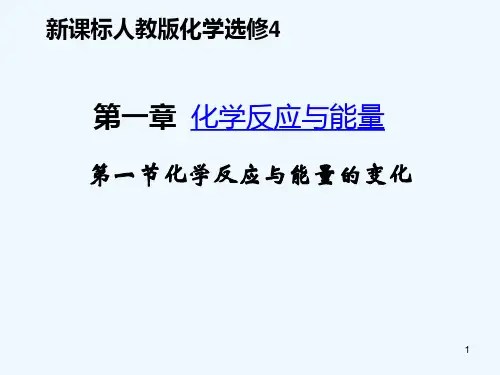 化学反应与能量的变化-PPT