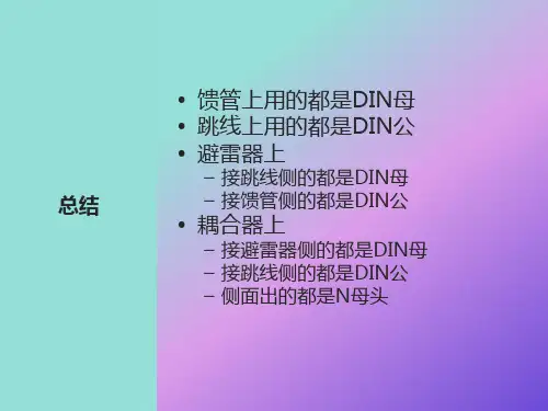 馈线DIN头与N头的判断