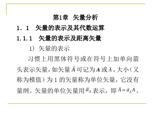 工程电磁场资料重点