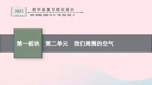 2024年中考化学总复习：我们周围的空气课件