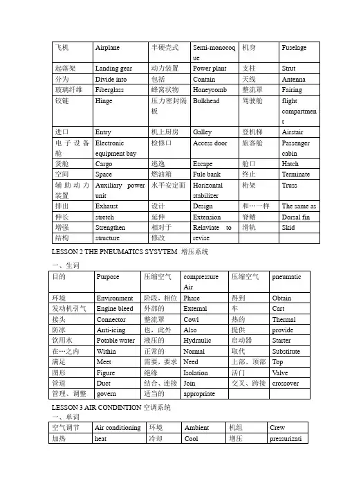 航空专业英语(校正版)