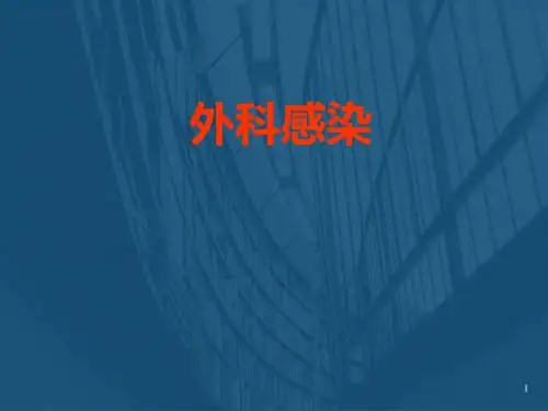 (医学课件)外科感染PPT幻灯片