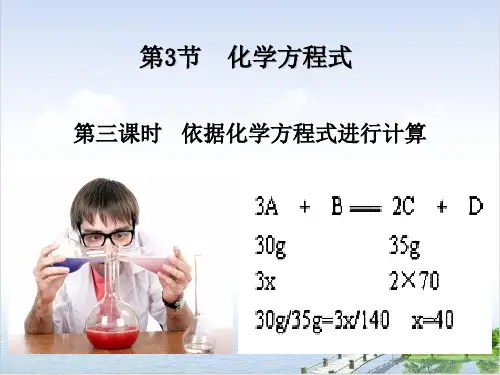 浙教版科学八年级下《化学方程式》ppt优质课件2
