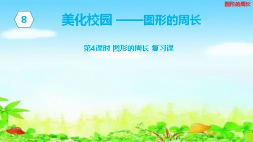 青岛版三年级上册数学 第八单元第4课时 图形的周长(复习)