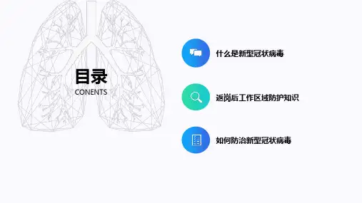 新冠肺炎防护知识PPT课件
