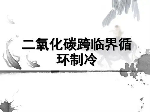 CO2跨临界制冷循环原理及新技术