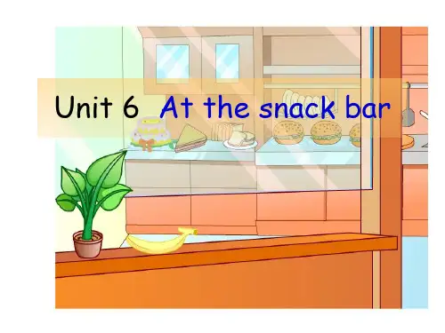 四年级上册英语课件-Unit6 At the snack bar 第三课时｜译林版(三起) (共11张PPT)